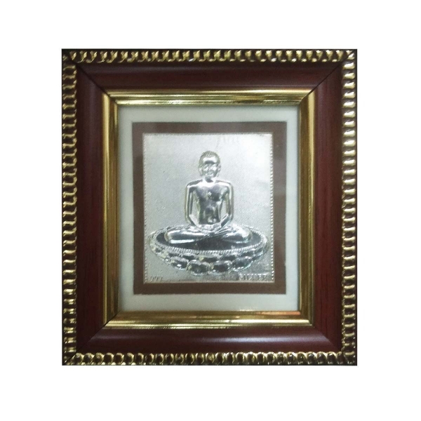 મહાવીર સ્વામી ફ્રેમ (સાઈઝ - 4 x 3.5 ઇંચ) ચિત્ર