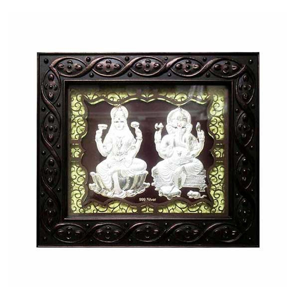Picture of Laxmi And Ganpati Frame (Size - 5 x 6 inches)
