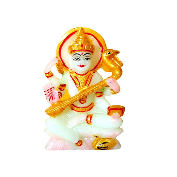 Picture of Saraswati Mata Idol (Size - 5 inch)