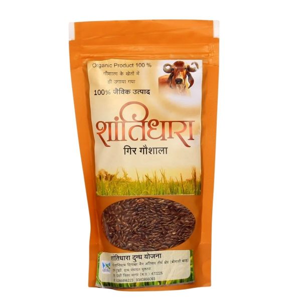 Shantidhara Roasted Flax Seeds (सिकी अलसी) - 125gm  ચિત્ર