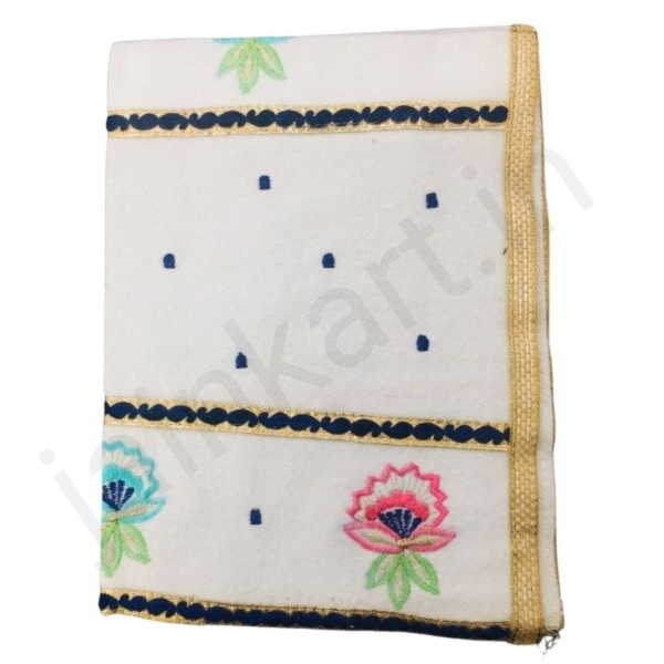 Picture of Designer Baithka / Aasan Embroidery Work (H 27 x L 21inch)
