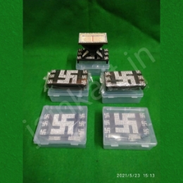 Show details for Decorative Wooden Sthapnaji Picture of Decorative Wooden Sthapnaji