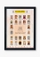 Picture of Jain 24 Tirthankar With Navkar Mantra Frame (Size - 14 x 9.5 inches)