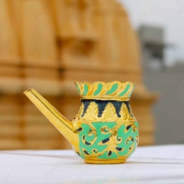 Show details for Meenakari Green Kalash (Size - 3 inches) Picture of Meenakari Green Kalash (Size - 3 inches)