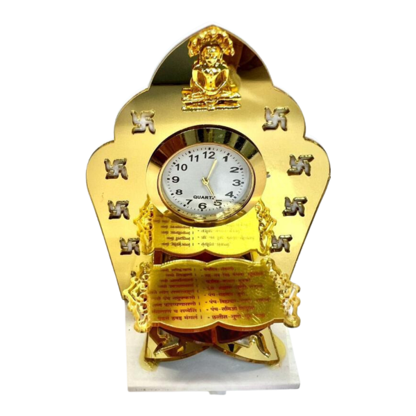Picture of Swastik Mandir Darshan Sthapnaji With Clock