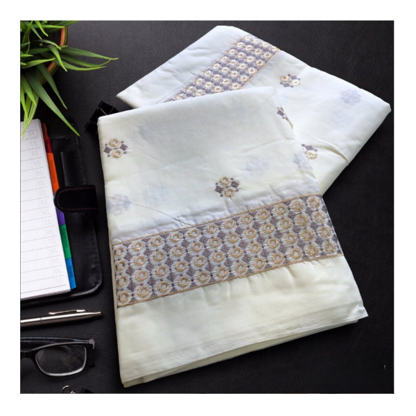 Picture of Cotton Premium Embroidery Pooja Jod