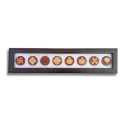 Show details for Carving Ashtmangal Frame Picture of Carving Ashtmangal Frame
