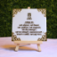 Picture of Resin Art Navkar Mantra Frame With Wooden Stand