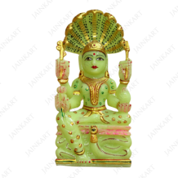 Show details for Padmavati Mata Idol (Size - 11 inches) Picture of Padmavati Mata Idol (Size - 11 inches)
