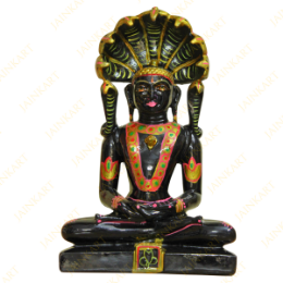 Show details for Parshwanath Bhagwan Idol (Size - 11 inches) Picture of Parshwanath Bhagwan Idol (Size - 11 inches)