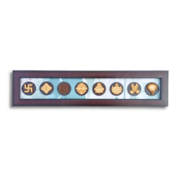 Show details for Carving Ashtmangal Frame Picture of Carving Ashtmangal Frame