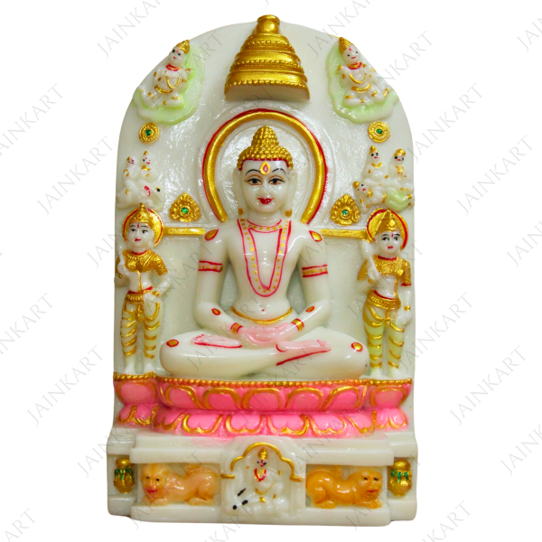 Picture of Kshatriyakund Mahavir Swami Idol (Size - 11 inches)