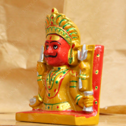 Show details for Nakoda Bhairav Idol (Size - 5 inches) Picture of Nakoda Bhairav Idol (Size - 5 inches)