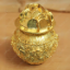 Picture of Gold Plated Dhan Lakshmi Kalash (Size - 5 inches)