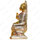 Picture of Gold And Silver Plated Gautam Swami Idol (Size - 5 inches)