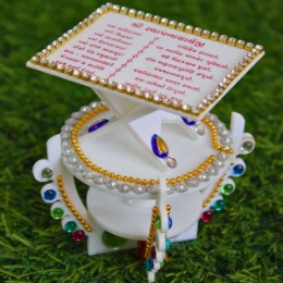 Show details for Decorative Designer Lotus Sthapanaji Picture of Decorative Designer Lotus Sthapanaji