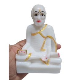 Show details for Rajendra Suriji Maharaj Idol (Size - 5 inches) Picture of Rajendra Suriji Maharaj Idol (Size - 5 inches)