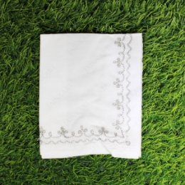 Show details for Silver Work Mupatti Picture of Silver Work Mupatti