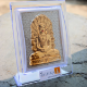 Picture of Parshwanath bhagwan Golden Car Dashboard (Size - 4.5 x 3.5 inches)