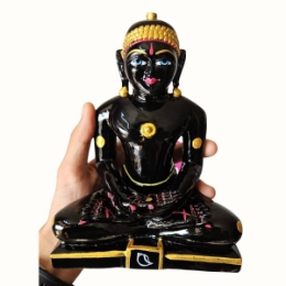 Show details for Neminath Dada Idol (Size - 7 inches) Picture of Neminath Dada Idol (Size - 7 inches)