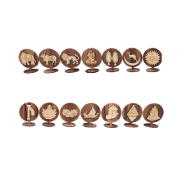 Show details for Wooden Carved Trishala Mata 14 Swapna Picture of Wooden Carved Trishala Mata 14 Swapna