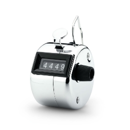 Show details for Steel  Mala Hand Counter Picture of Steel  Mala Hand Counter
