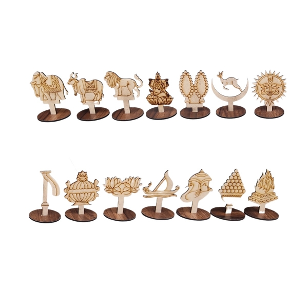 Picture of Wooden Carved Trishala Mata 14 Swapna