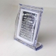 Picture of 999 Silver Navkar Mantra Mini Stand (Size - 3 inches)