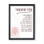 Picture of Aesthetic White Navkar Mantra Frame