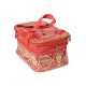 Picture of Red Zardosi Handwork Ashtmangal Ashtprakari Bag