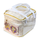 Picture of White Zardosi Handwork Ashtmangal Ashtprakari Bag
