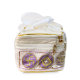 Picture of White Zardosi Handwork Ashtmangal Ashtprakari Bag