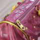 Picture of Deep Magenta Zardosi Handwork Samayik Bag Batwa Set