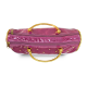 Picture of Deep Magenta Zardosi Handwork Samayik Bag Batwa Set
