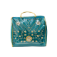 Picture of Teal Zardosi Handwork Samayik Bag Batwa Set