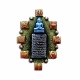 Picture of Mahamantra Mural with Ashtmangal Symbols