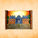 Picture of Parshwanath Mandir with Navkar Mahamantra Mural