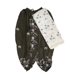 Show details for Stitch Gents Pooja Jod Color Dhoti And Cream Dupatta Picture of Stitch Gents Pooja Jod Color Dhoti And Cream Dupatta