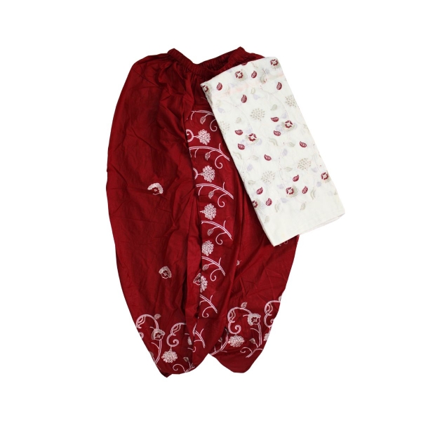 Picture of Maroon Color Stitch Pooja jod