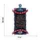 Picture of Sacred Navkar Mantra with Parshwanath Bhagwan on Stone-Effect Board