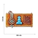 Picture of Embellished Navkar Mantra Depiction with Parshwanath Bhagwan