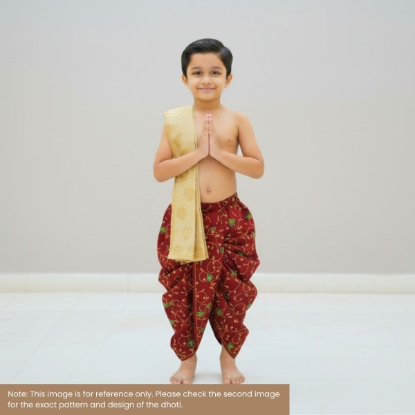 Picture of Kids Pooja Jod - Size 28 no.