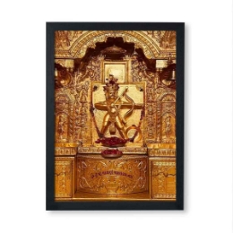 Show details for Ghantakarn Mahaveer Swami Frame of Manjalpur Temple Picture of Ghantakarn Mahaveer Swami Frame of Manjalpur Temple