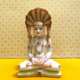 Show details for Shree Parshwanath Bhagwan Idol (9 inches) Picture of Shree Parshwanath Bhagwan Idol (9 inches)