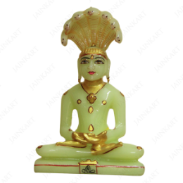 Show details for Beautiful Parshwanath Bhagwan Idol (Size - 9 inches) Picture of Beautiful Parshwanath Bhagwan Idol (Size - 9 inches)