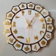 Picture of 16 Swapna And Ashtmangal Resin Handmade Wall Clock