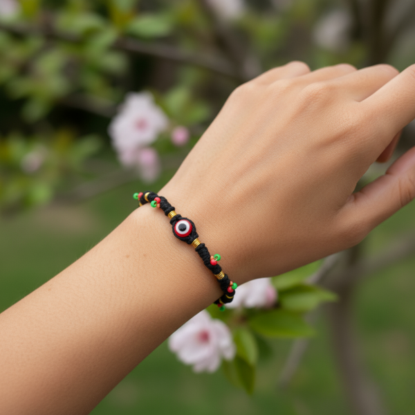 Picture of Black Raksha potli