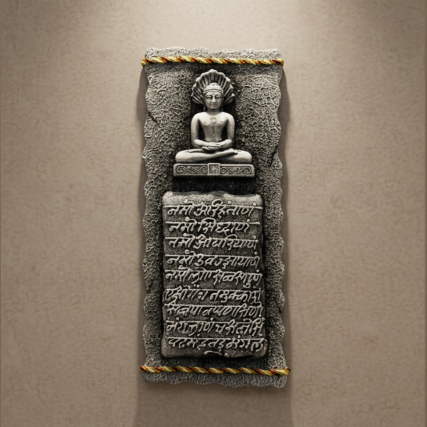 Picture of Navkar Mantra Depiction with Parasnath