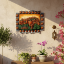 Picture of Shatrunjay Palitana Panoramic View Mural with 14 Swapna & Ashtamangala