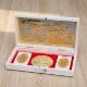 Picture of Palitana Tirth And Siddhachakra Beautiful White Fiber Royal Box/Peti